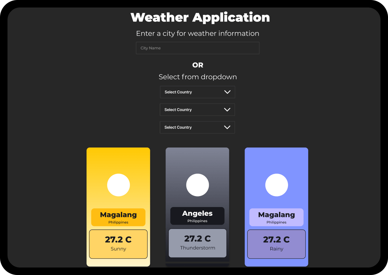 Weather Application